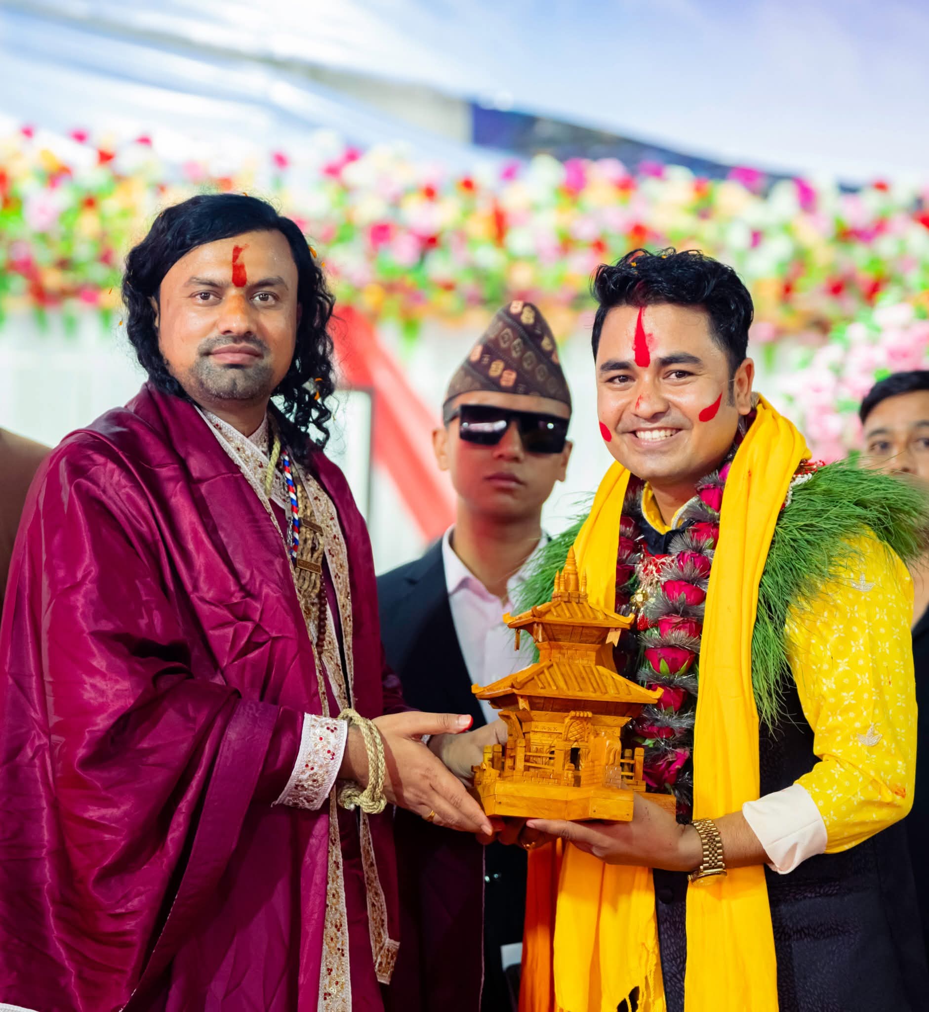 गण्डकी कोटीहोम समापन, ९ करोड भेटी संकलन।