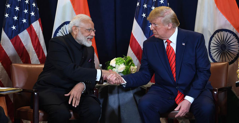 राष्ट्रपति ट्रम्प र प्रधानमन्त्री मोदी बिच टेलिफोन वार्ता।